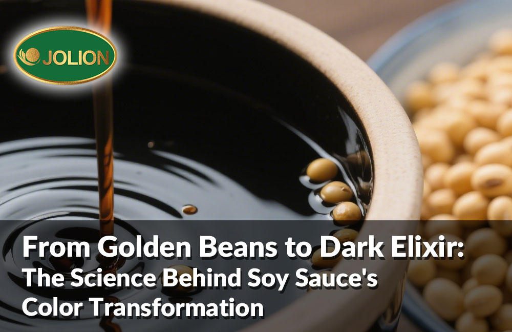 From Golden Beans to Dark Elixir: The Science Behind Soy Sauce's Color Transformation From Golden Beans to Dark Elixir: The Science Behind Soy Sauce's Color Transformation