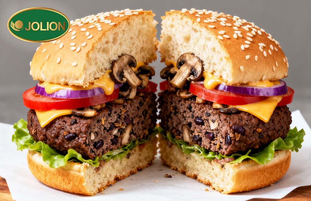Satisfy Your Cravings with a Black Bean and Mushroom Burger Recipe