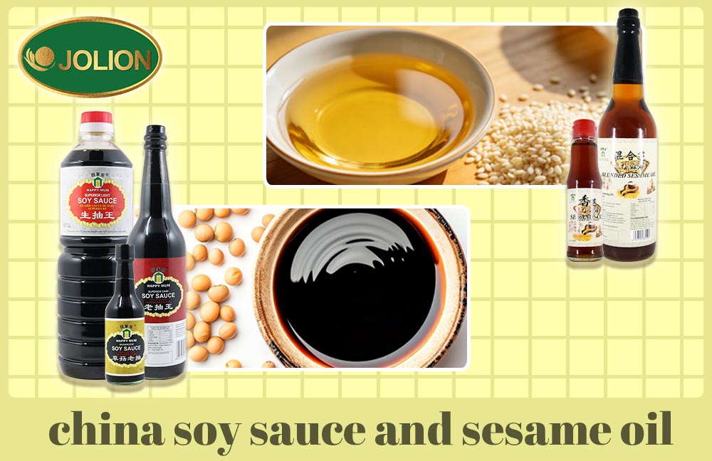 The Harmony of China Soy Sauce and Sesame Oil