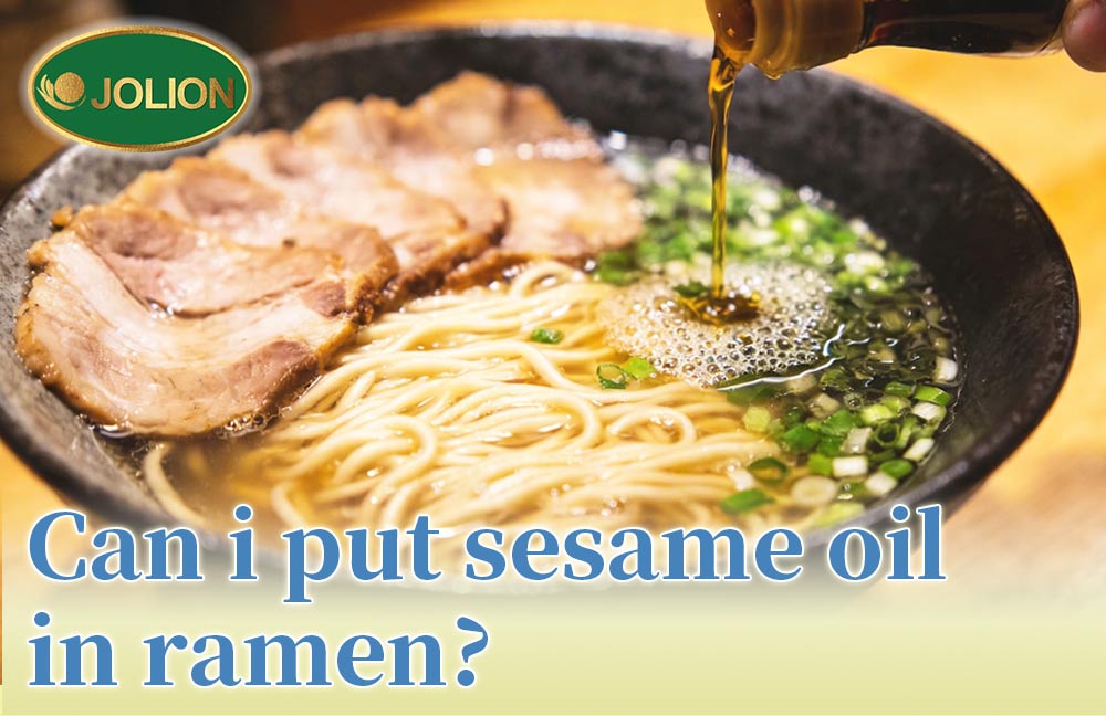 Can I Put Sesame Oil in Ramen?