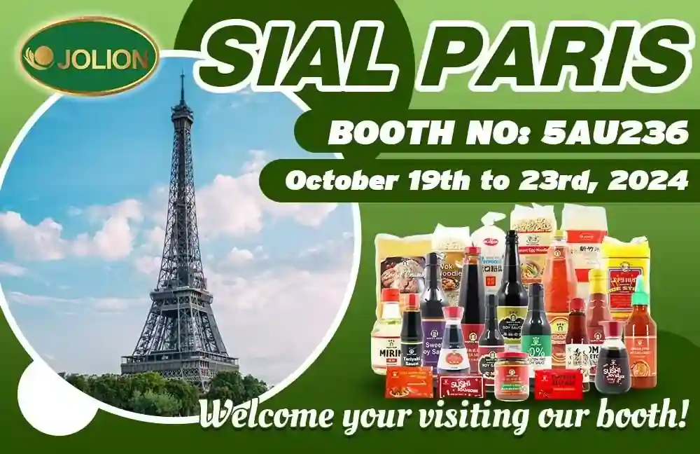 Invitation to Visit  JOLION Food Booth at SIAL Paris 2024