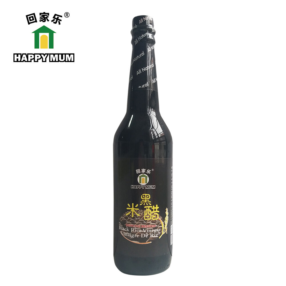 625ML Glass Bottle Chinese Dipping Black Vinegar