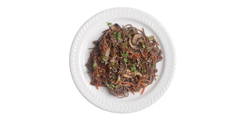 Mushroom and Soba Stir Fry