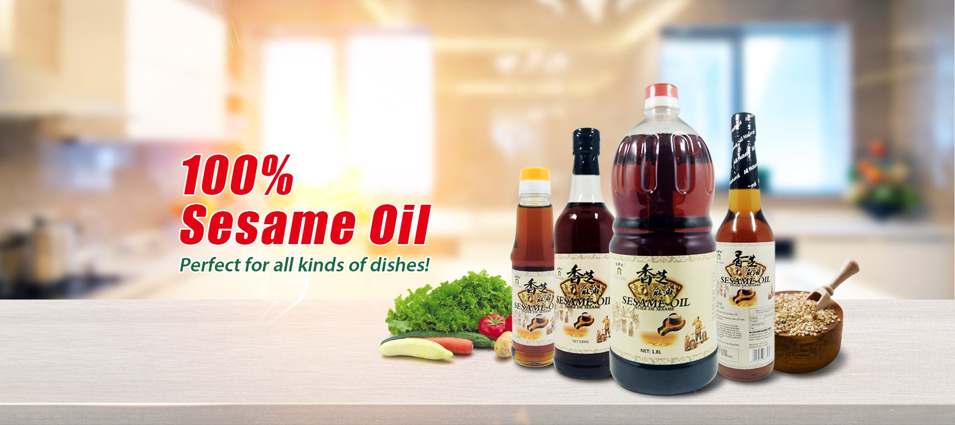 The original light sesame oil helps the skin to achieve the best condition in a wonderful way