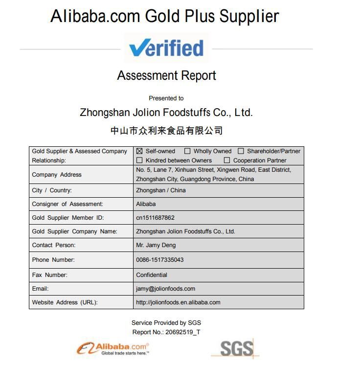 Congratulations to JOLION successfully SGS certification