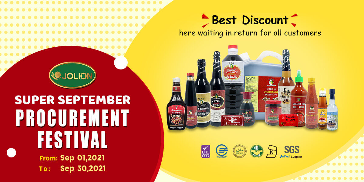soy sauce on sale procurement festival