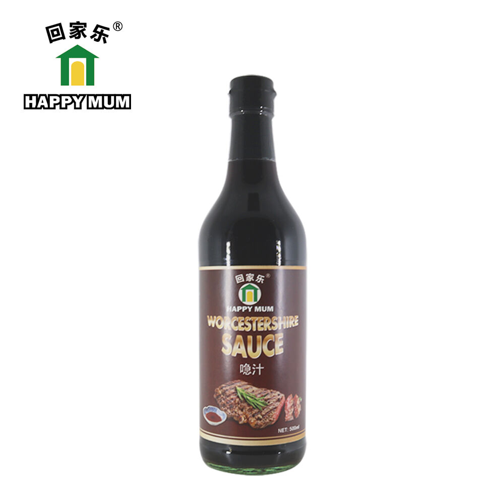 500ml BRC Wholesale OEM Brand European Flavor Spicy Worcestershire Sauce