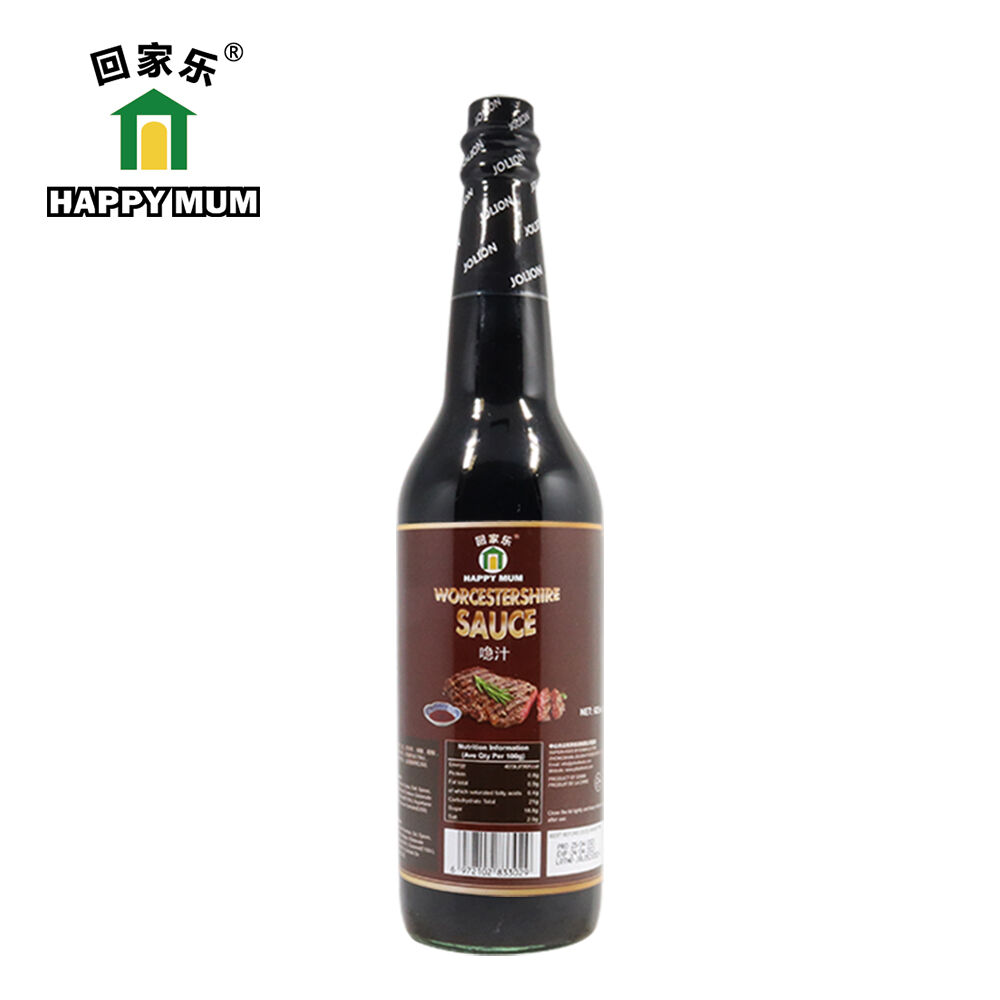 625ml Non-GMO Worcestershire Sauce Authentic Taste Worcestershire Sauce For Cooking Cuisine