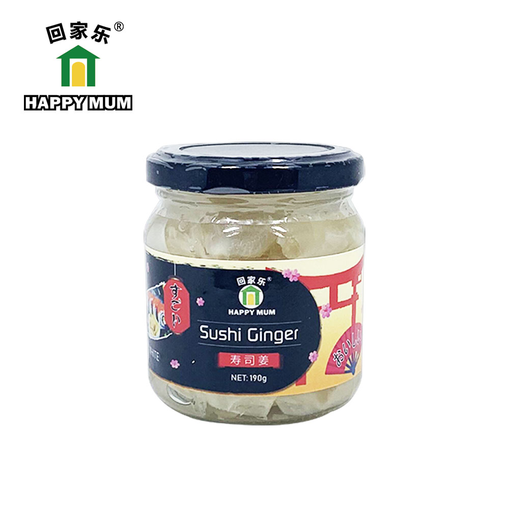 190g Japanese Food Pink Pickled Sushi Ginger