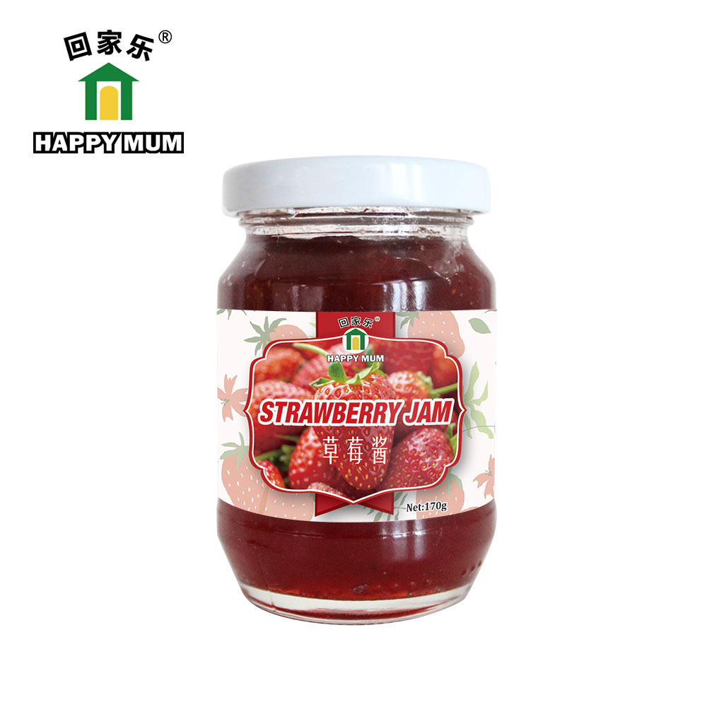 240g Canning Organic Strawberry Jam