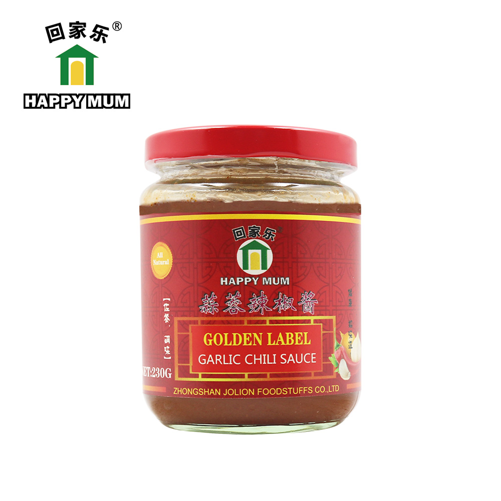 230G bottled asian garlic chilli sauce 230G bottled asian garlic chilli sauce