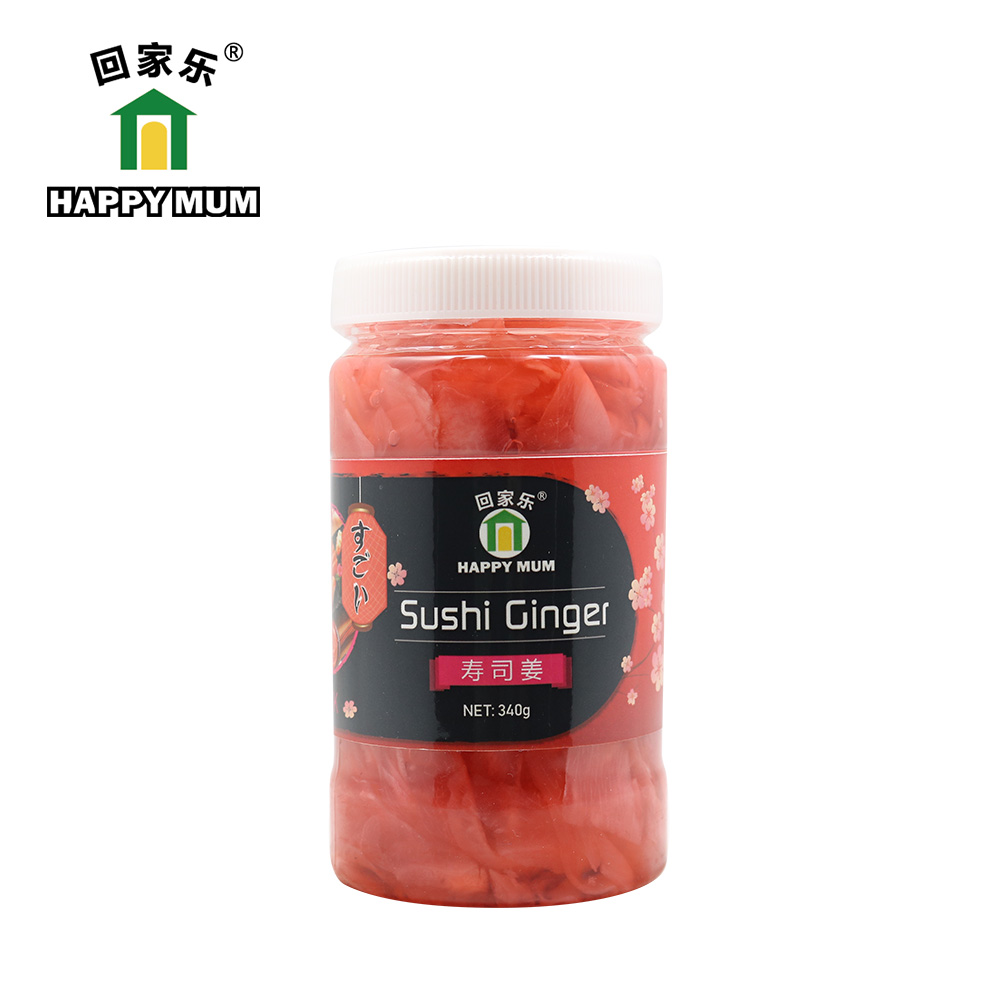 340g pickled red ginger with sushi