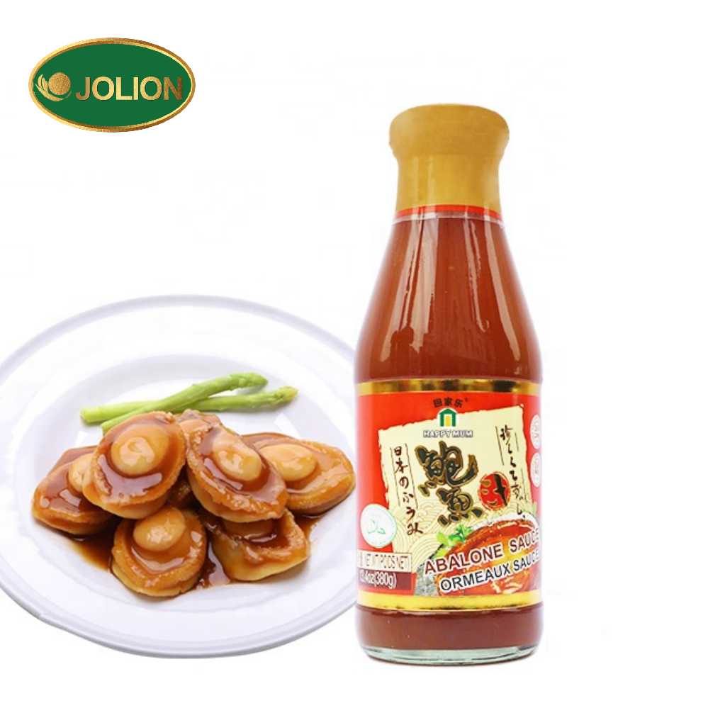 380g Glass Bottle Bulk Abalone sauce 