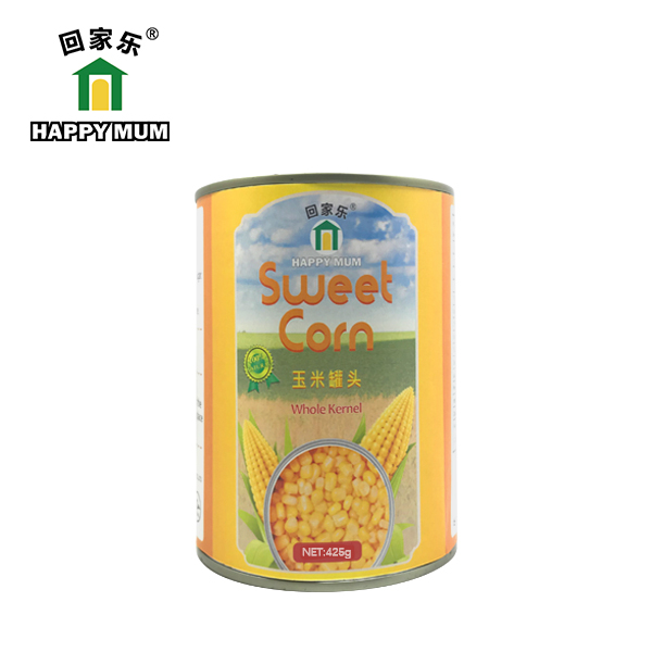 425g Vegetable Canned Sweet Corn