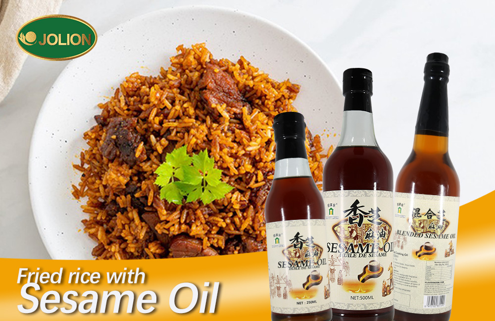 Sesame oil fried rice