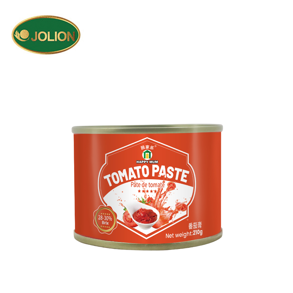 210g 18%-40% brix tomato paste 210g 18%-40% brix tomato paste