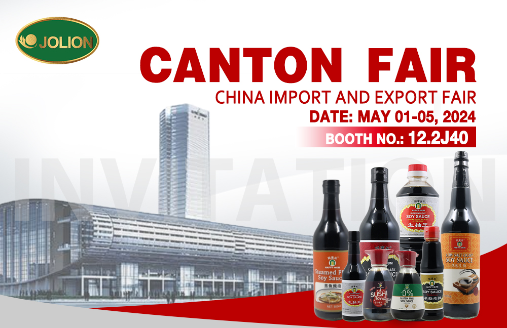 Invite you to JOLION Food - Spring Canton Fair 2024 Invite you to JOLION Food - Spring Canton Fair 2024