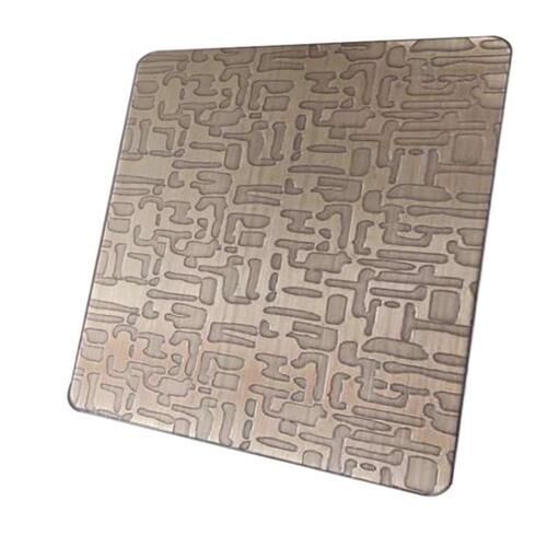 Engraved Stainless Steel Plate