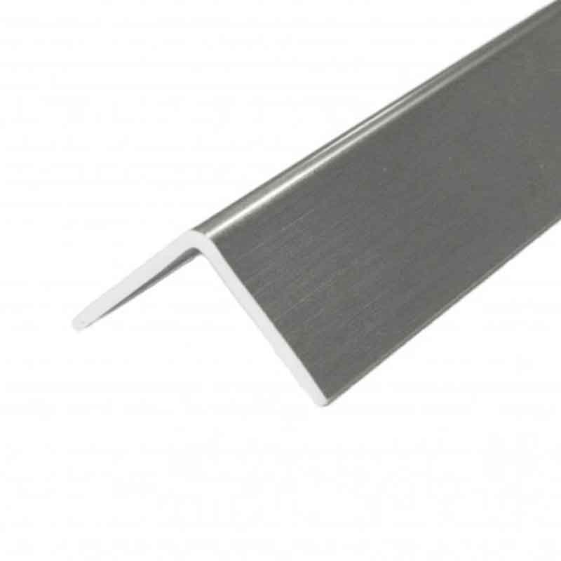 Brushed Stainless Steel Angle
