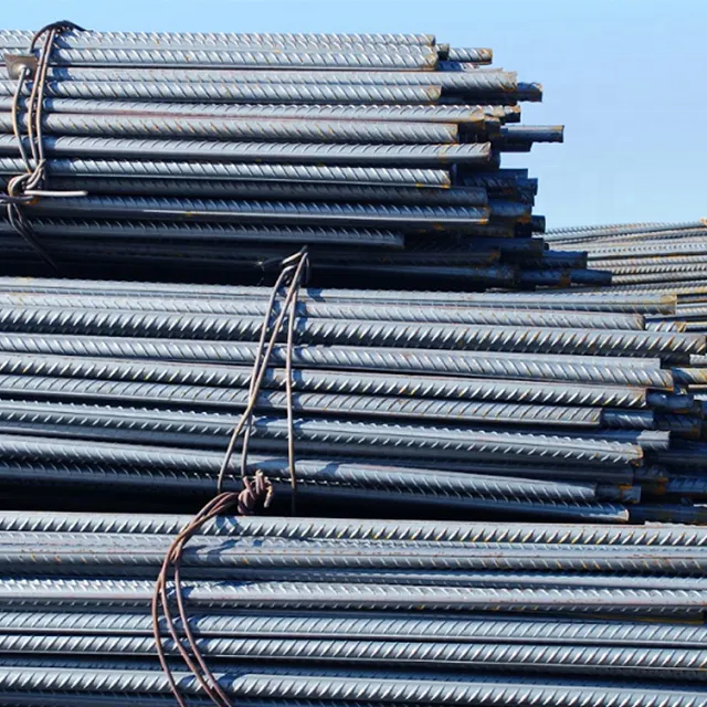 HRB500 8mm 10mm 12mm 14mm 16mm Hot-rolled Iron Rod Reinforcing Carbon Steel Rebar Bars