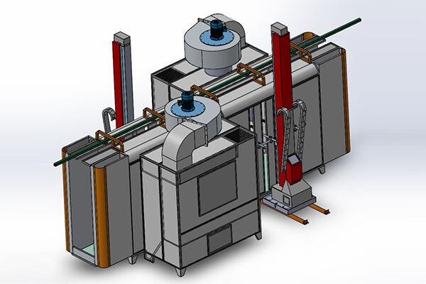Spray Booth 3D Drawings