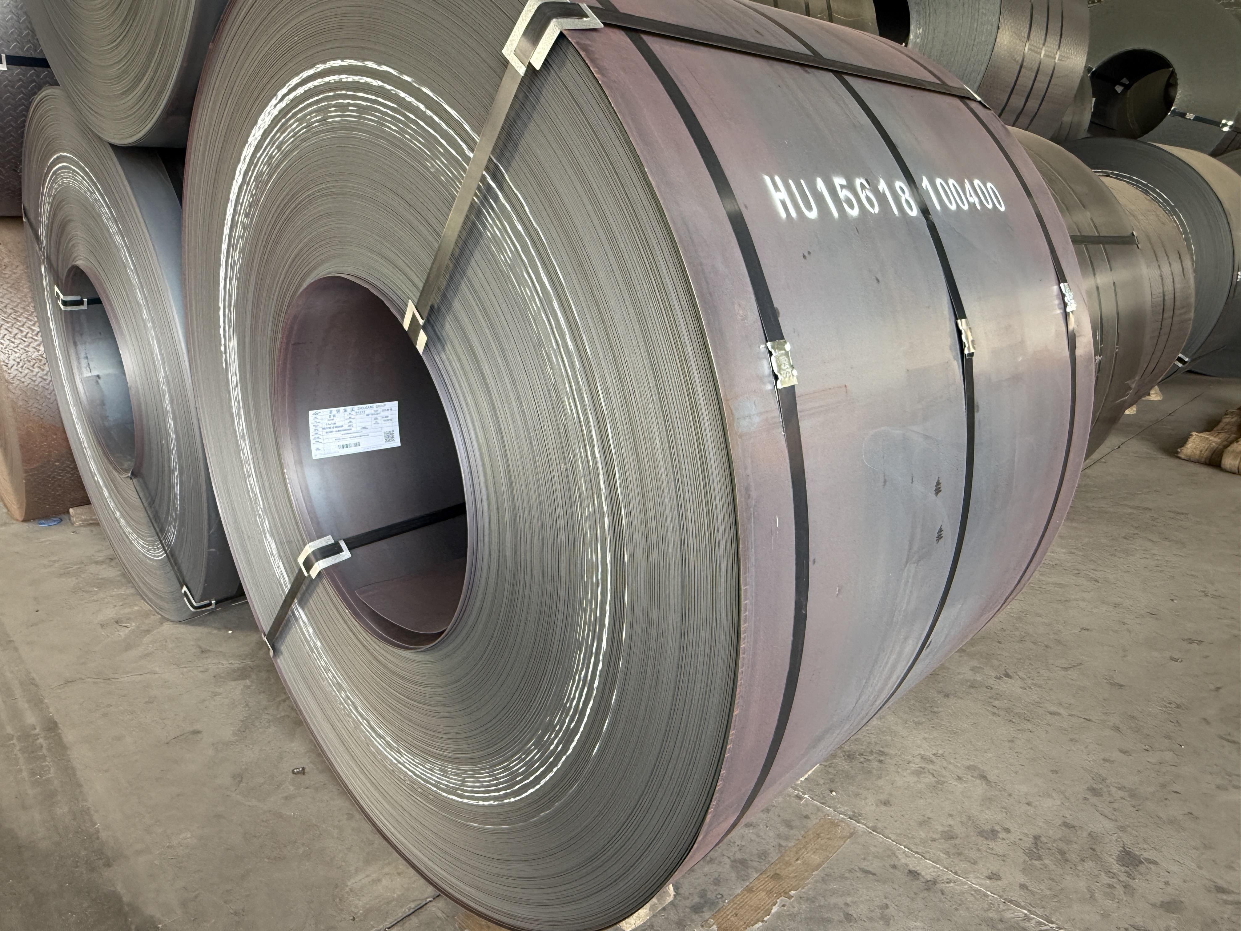 HR Hot Rolled MS Steel Coil SS400 A36 Q235B Carbon Steel Coil 