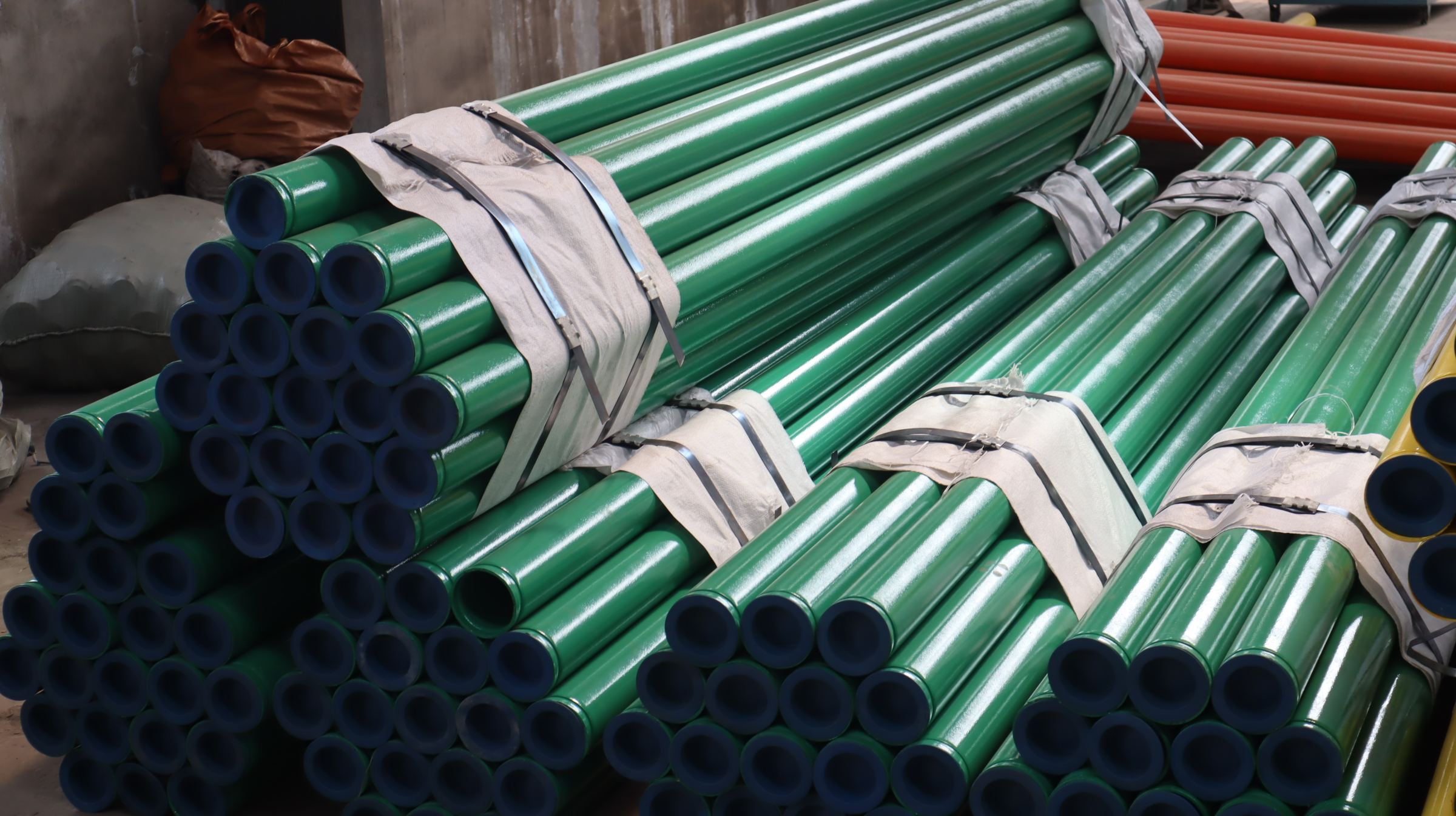 Coated steel pipe Plastic coated steel pipe