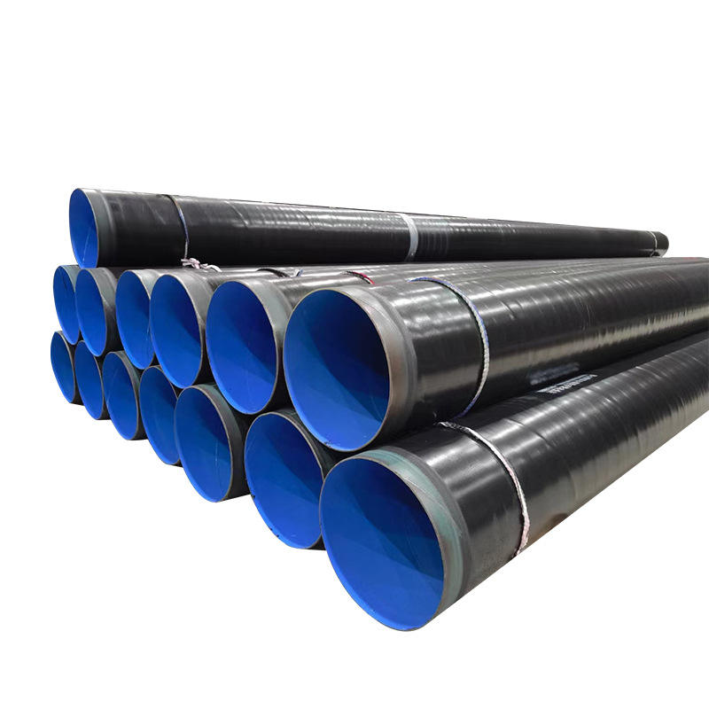 Welded Steel Pipe Large Diameters 2500mm 3PE 3PP 3LPE Epoxy Coated Spiral Steel Pipes SSAW Steel Tubes