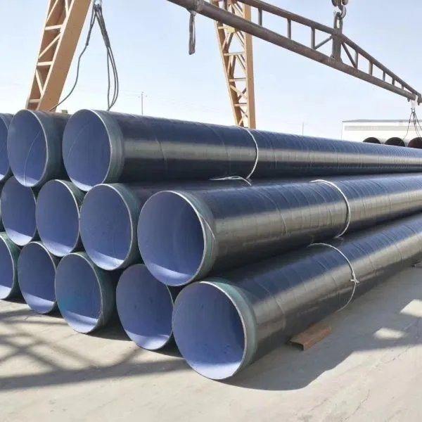 Anti-corrosion coated spiral welded carbon steel pipe