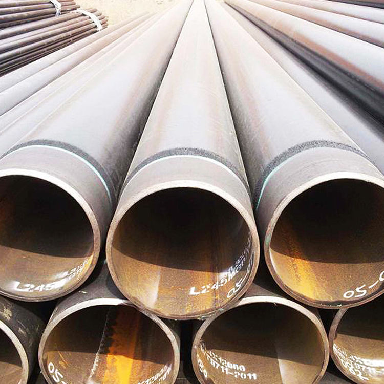 S235jr S355j0 ERW Steel Tubes Ordinary Straight Seam Carbon Steel Welded Steel Pipe 