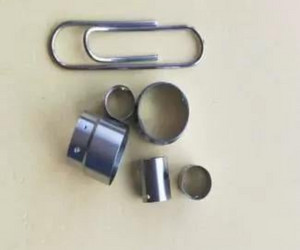 Stainless steel end joints for medical use process