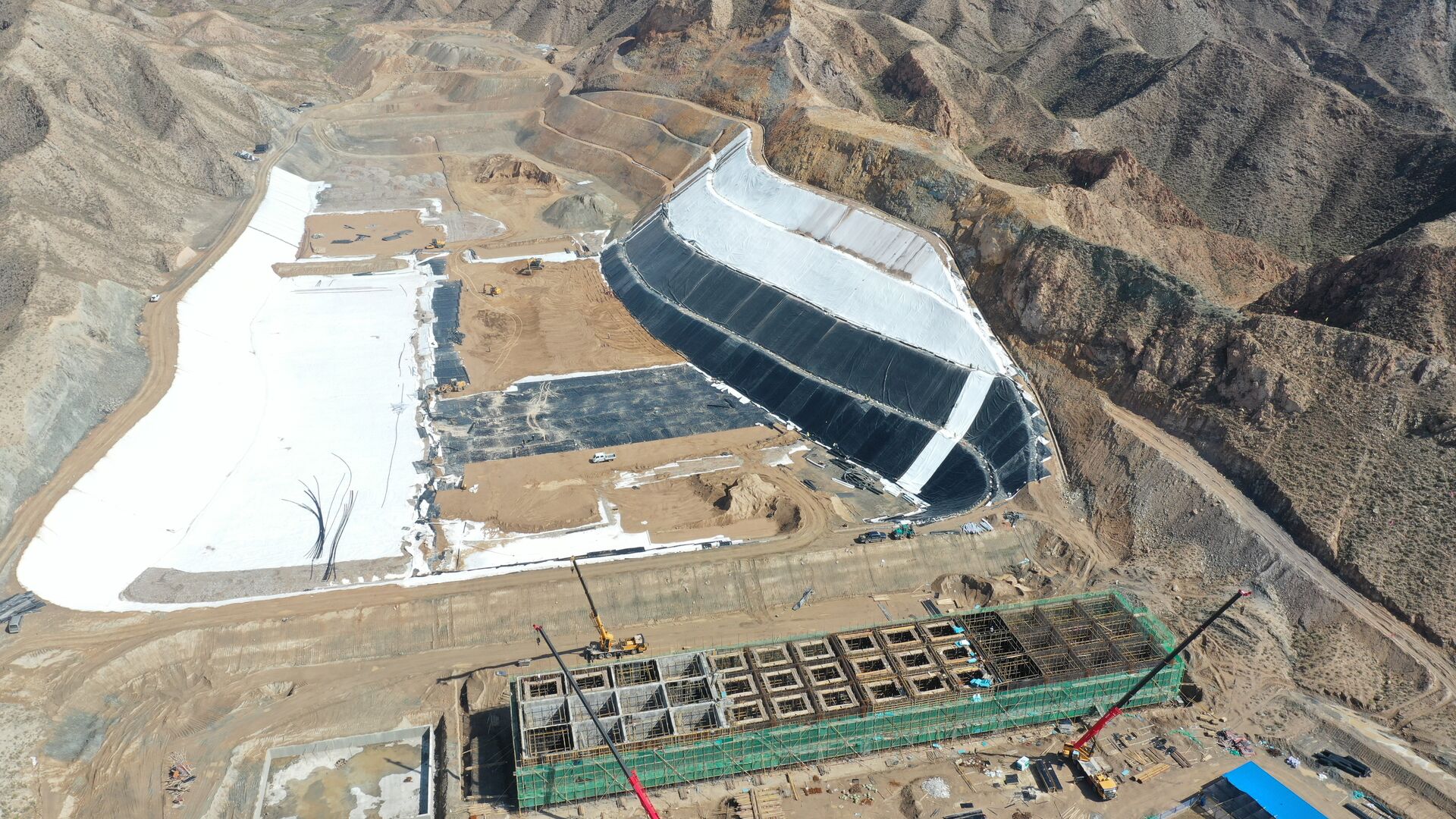 Landfill project in Gansu Province