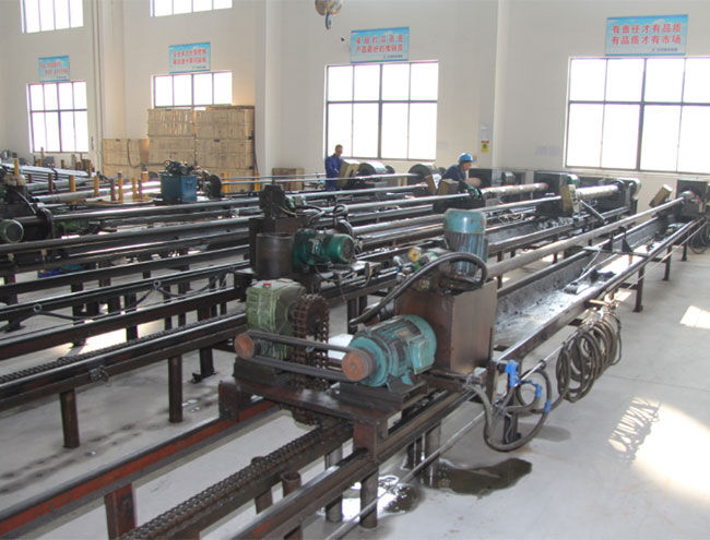Well equipped with cold drawn machines Well equipped with cold drawn machines