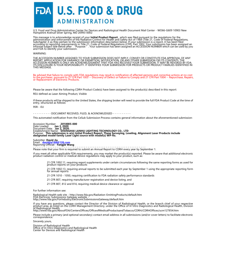 Blue Lake launched a white laser light source that meets the US FDA and EU EN62471 standards