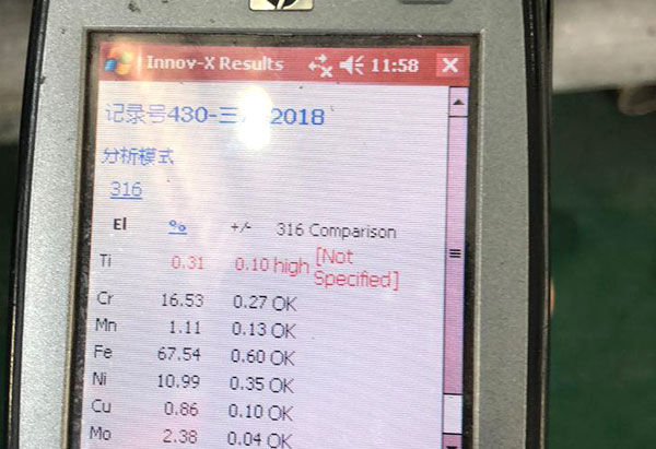 Check the quality before shipment Check the quality before shipment