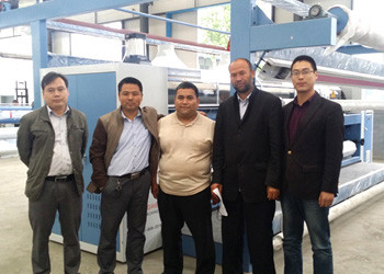Warmly celebrate India Shengwei Textile Machinery Factory exhibition a great success!