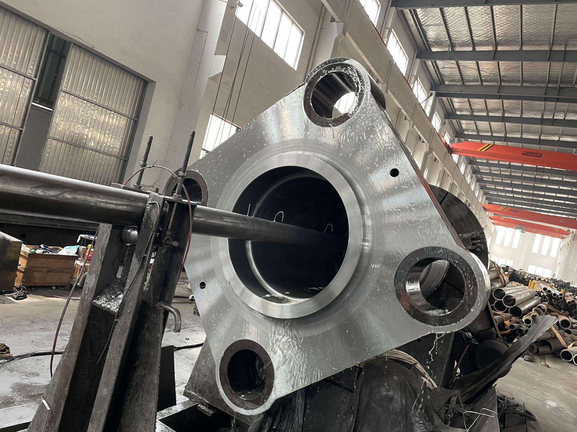 Tubo de cilindro de gran calibre