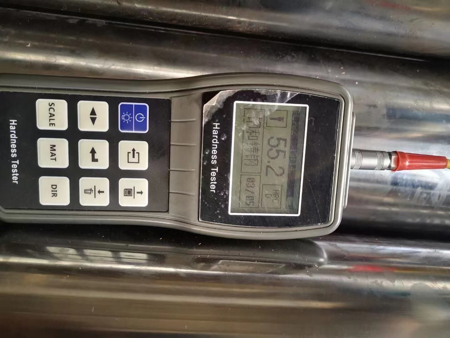 Barras Cromadas endurecida por inducción