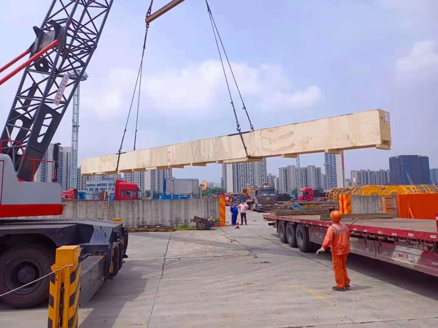 Tubo y varilla súper largos para cilindro de compuerta de presa