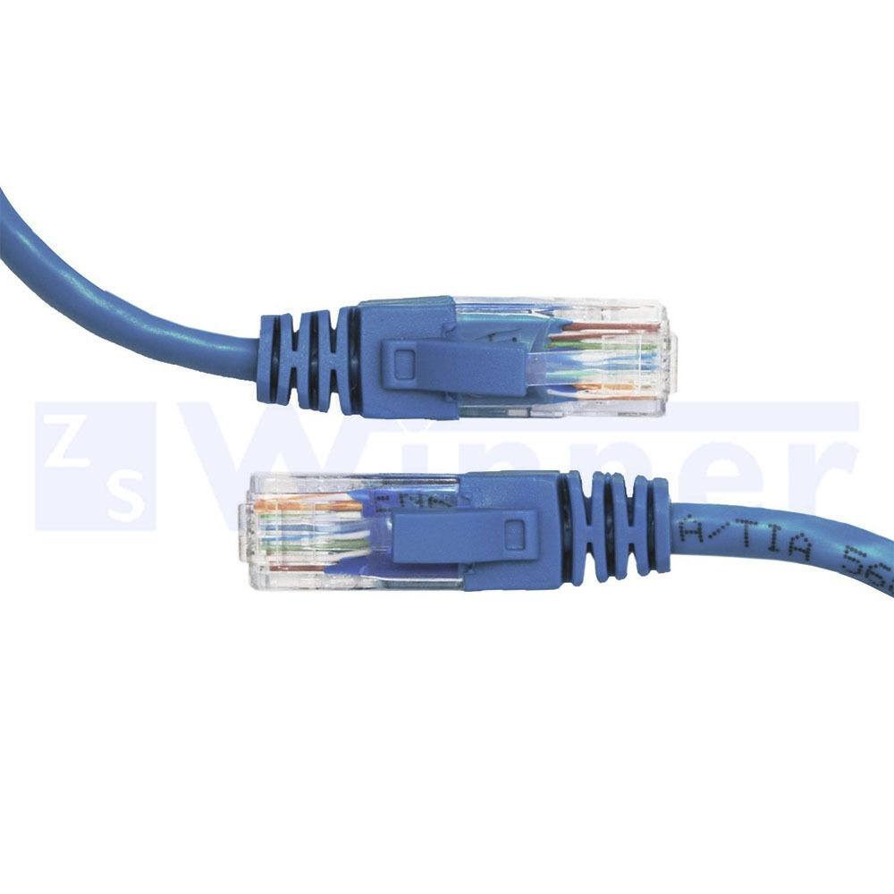 Cat6 Ethernet Patch Cables - RJ45 Gigabit Cat6e ( Snagless ) LAN Cables - Fast Network Cable ( Multi Colors )