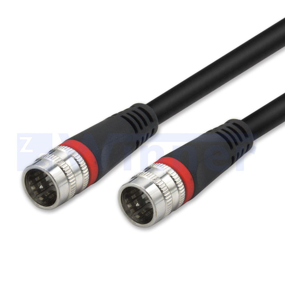 Digital Coaxial Audio Video Cable - Satellite Cable Connectors - Coax Male F Connector Pin - Coax Cables for Satellite Television