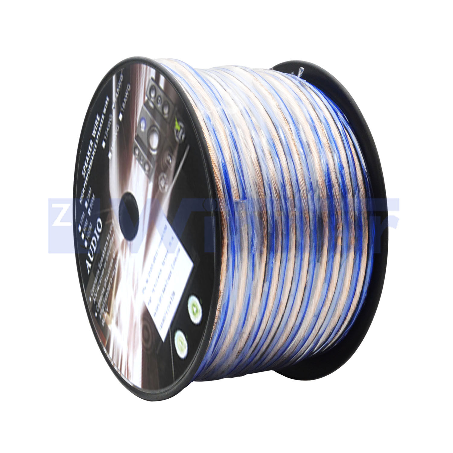 Spool of High Quality Transparent PVC Speaker Wire