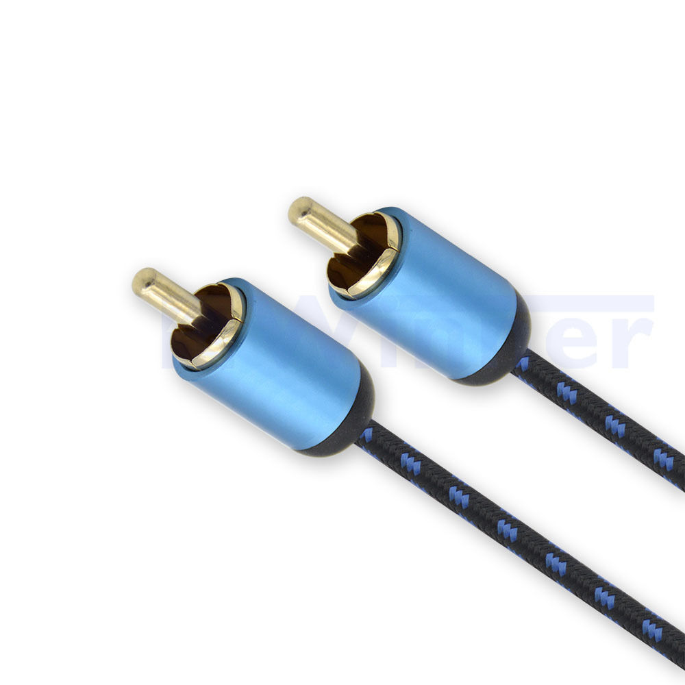 ULTRA Series Subwoofer Cable - Dual Shielded with Gold Plated RCA to RCA Connectors Digital Audio Coaxial Cable
