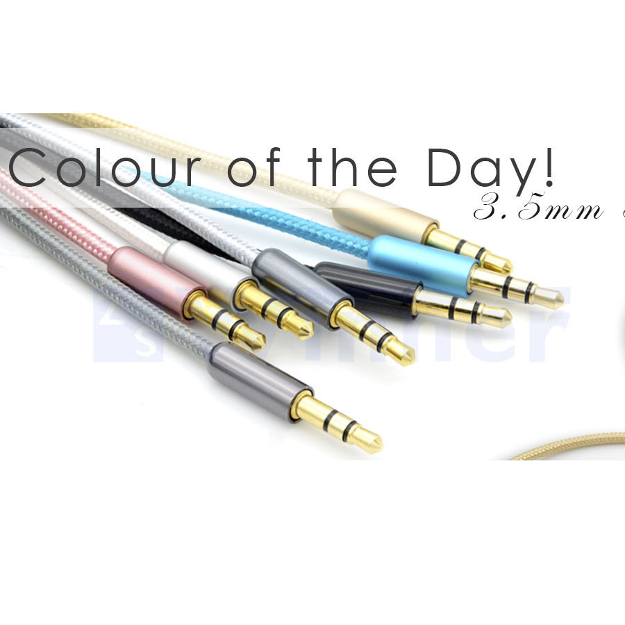 Factory Supply 3.5mm Stereo Audio Jack Cable