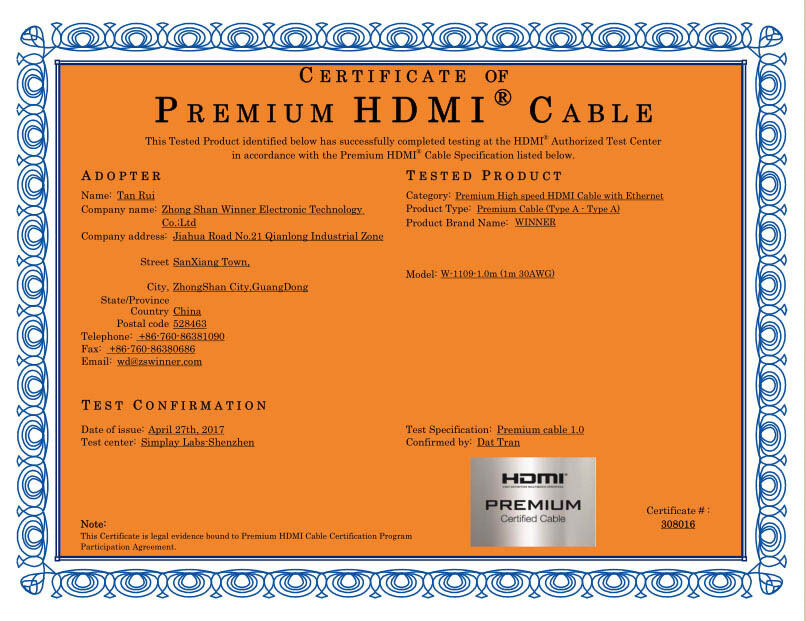 3 in 1 Multiple USB Charging Cable High Speed HDMI® Cable with Type C / 8 Pin Lighting / Micro USB Connector