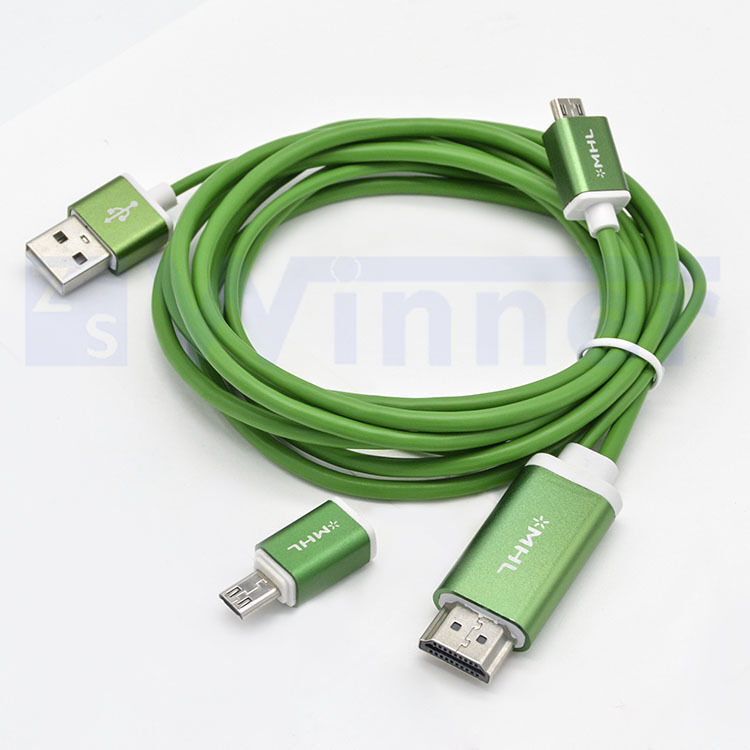 2 in 1 ( 5 pin / 11 pin ) Micro USB to HDMI® Converter HDTV Adapter for Android Smartphone