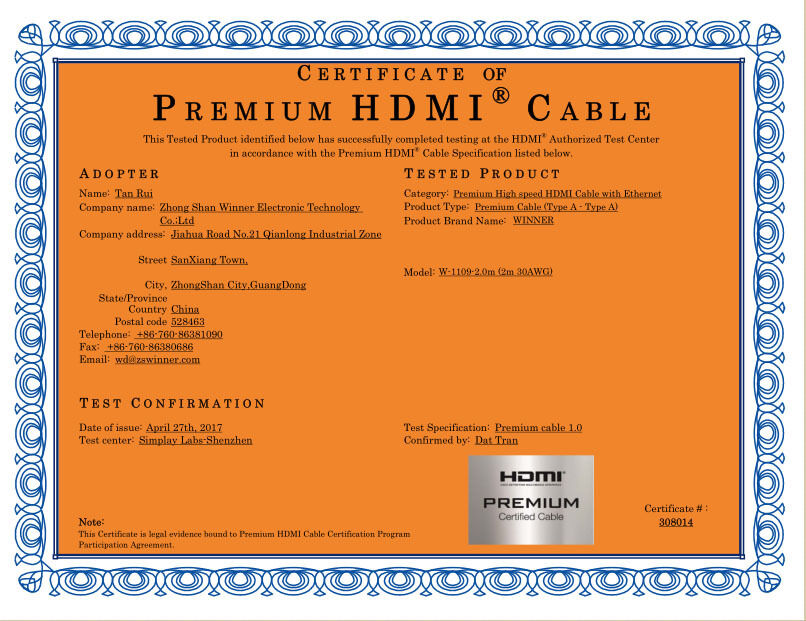 8k Ultra HD High Speed HDMI Cable, Optimal Viewing for Apple TV and Apple TV 4K, 4K/Dolby Vision HDR made in Vietnam