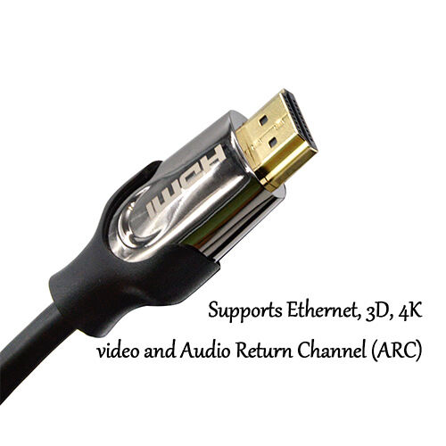 Ultra Slim Aluminum Shell HDMI® Cable with Ethernet made in Vietnam