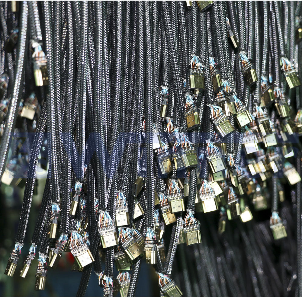 HDMI® to HDMI® Cable with LED Light Support 3D 4k made in Vietnam