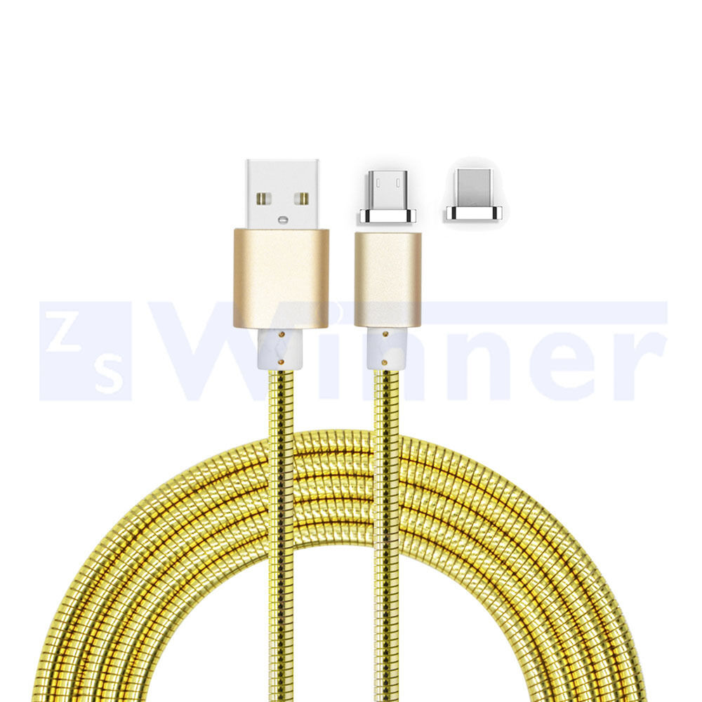 Detachable 3 in 1 magnetic usb Cables charging and data sync Magnet Cord for iOS / Android Systems